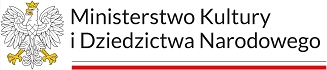 Logotyp MkIDN - Ministerstwa Kultury i Dziedzictwa Narodowego