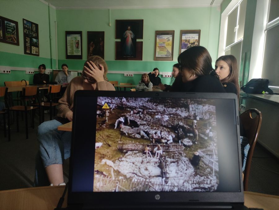 Relacja z działań w ramach programu Filmoteki Szkolnej w Liceum Ogólnokształcącym im. M. Kopernika w Sokółce